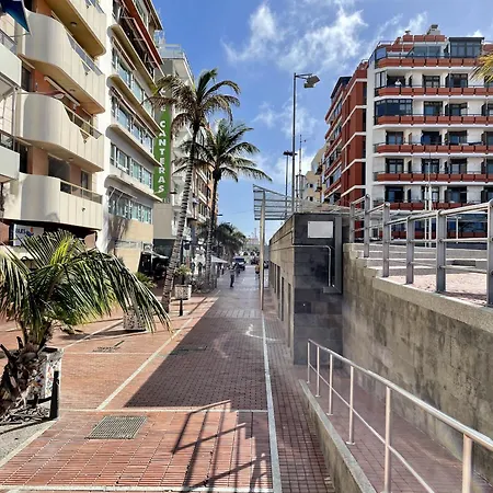 Appartamento Hfg Loft Moderno Con Terraza En Calle Peatonal Junto A Canteras Las Palmas de Gran Canaria